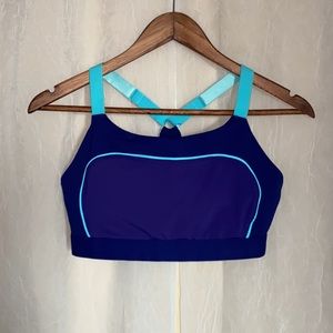 Fila sports bra blue